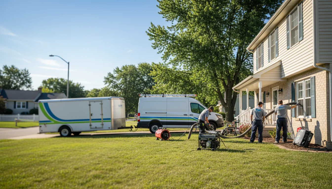 Flooded Basement Restoration And Cleanup With Repair in Makanda, IL near me